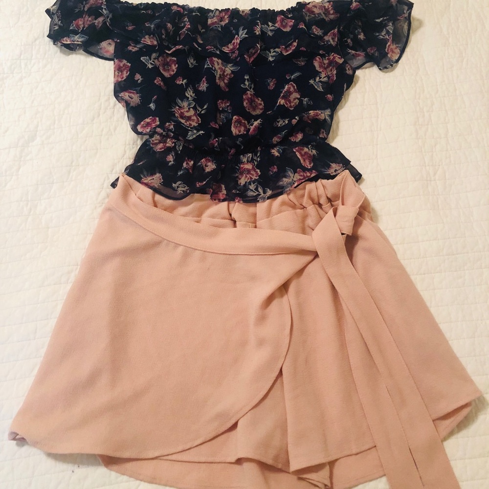 COPY - Shorts with front wrap for skirt look